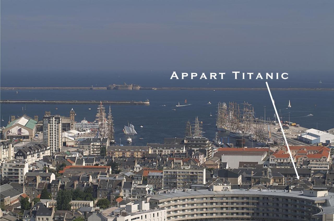 Appart Titanic Cherbourg Centre Port Eksteriør bilde